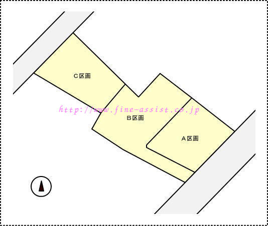 全3区画：伊勢崎市市場町分譲地