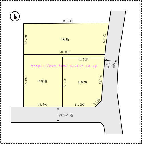 全3区画:伊勢崎市西久保町分譲地 全3区画:伊勢崎市西久保町分譲地