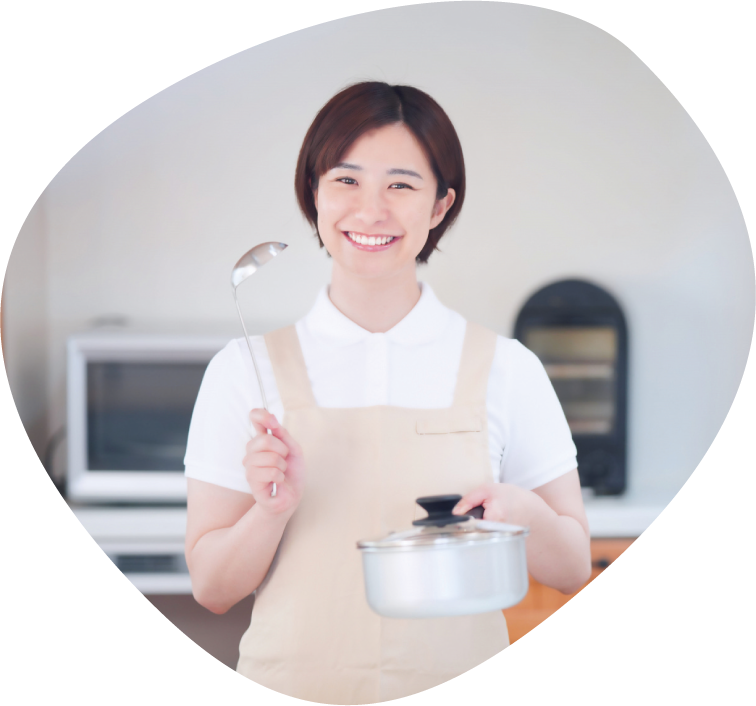 手作りのお食事
